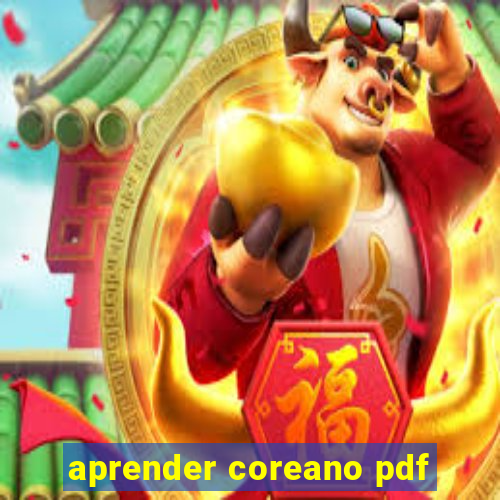 aprender coreano pdf