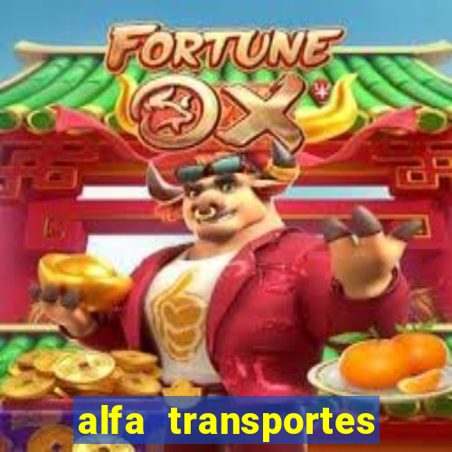 alfa transportes novo hamburgo