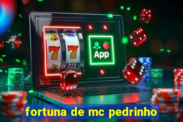 fortuna de mc pedrinho