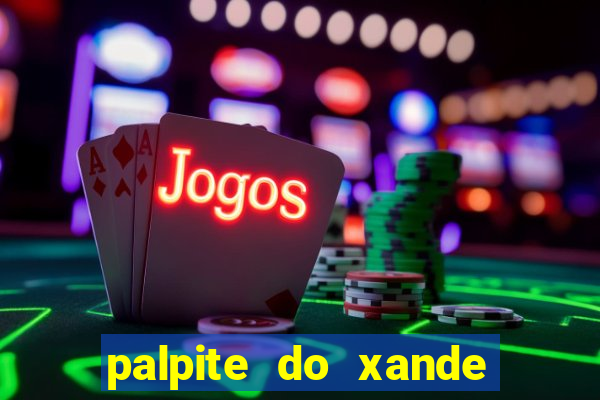 palpite do xande para hoje