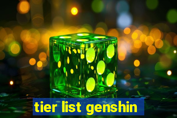 tier list genshin