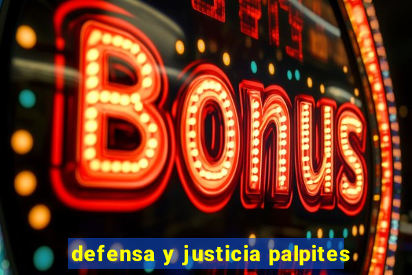 defensa y justicia palpites