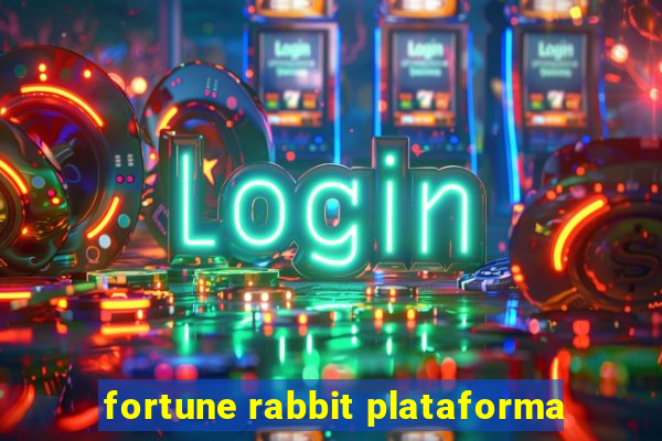 fortune rabbit plataforma