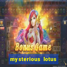 mysterious lotus casebook wei fansub