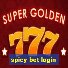 spicy bet login