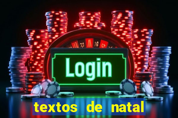 textos de natal para imprimir