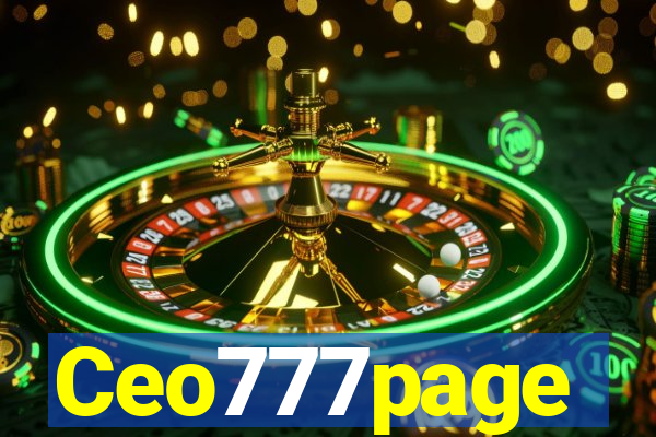 Ceo777page