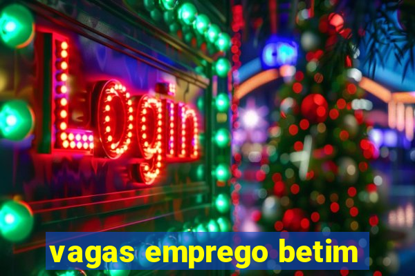 vagas emprego betim