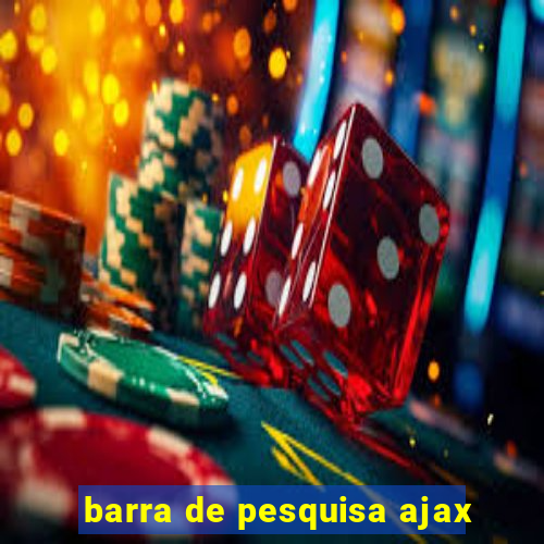 barra de pesquisa ajax