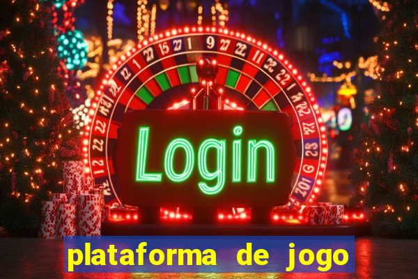 plataforma de jogo nova pagando