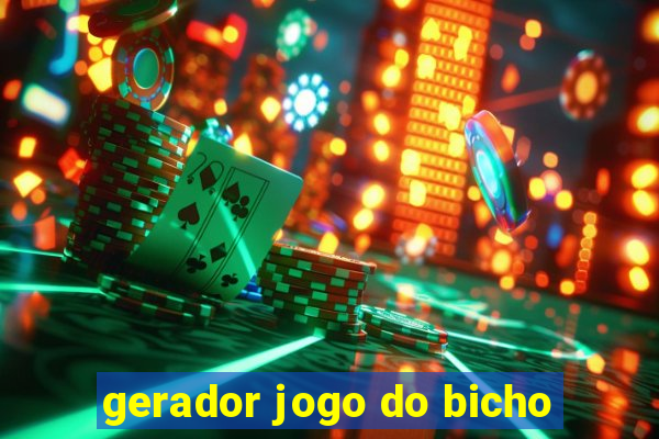 gerador jogo do bicho