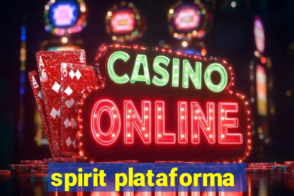 spirit plataforma