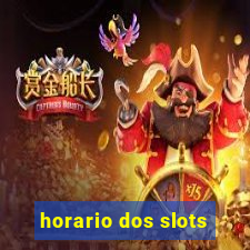 horario dos slots