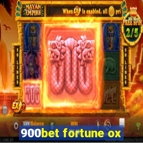 900bet fortune ox