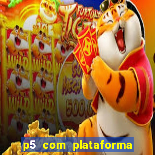 p5 com plataforma de jogos