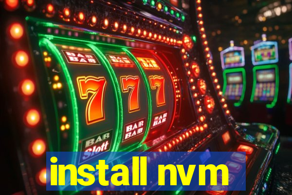 install nvm