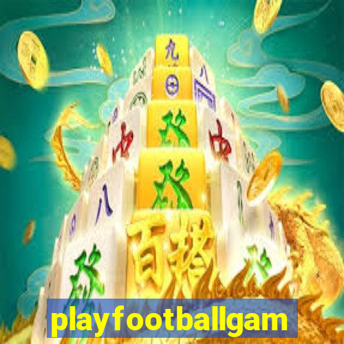 playfootballgames